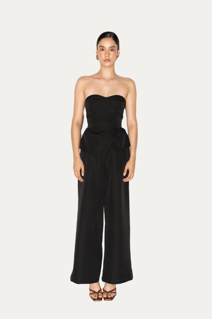 Set Ópalo Negro+ camisera blanca