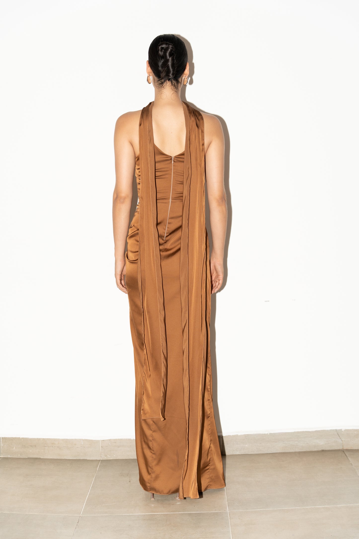 Vestido inversa cocoa