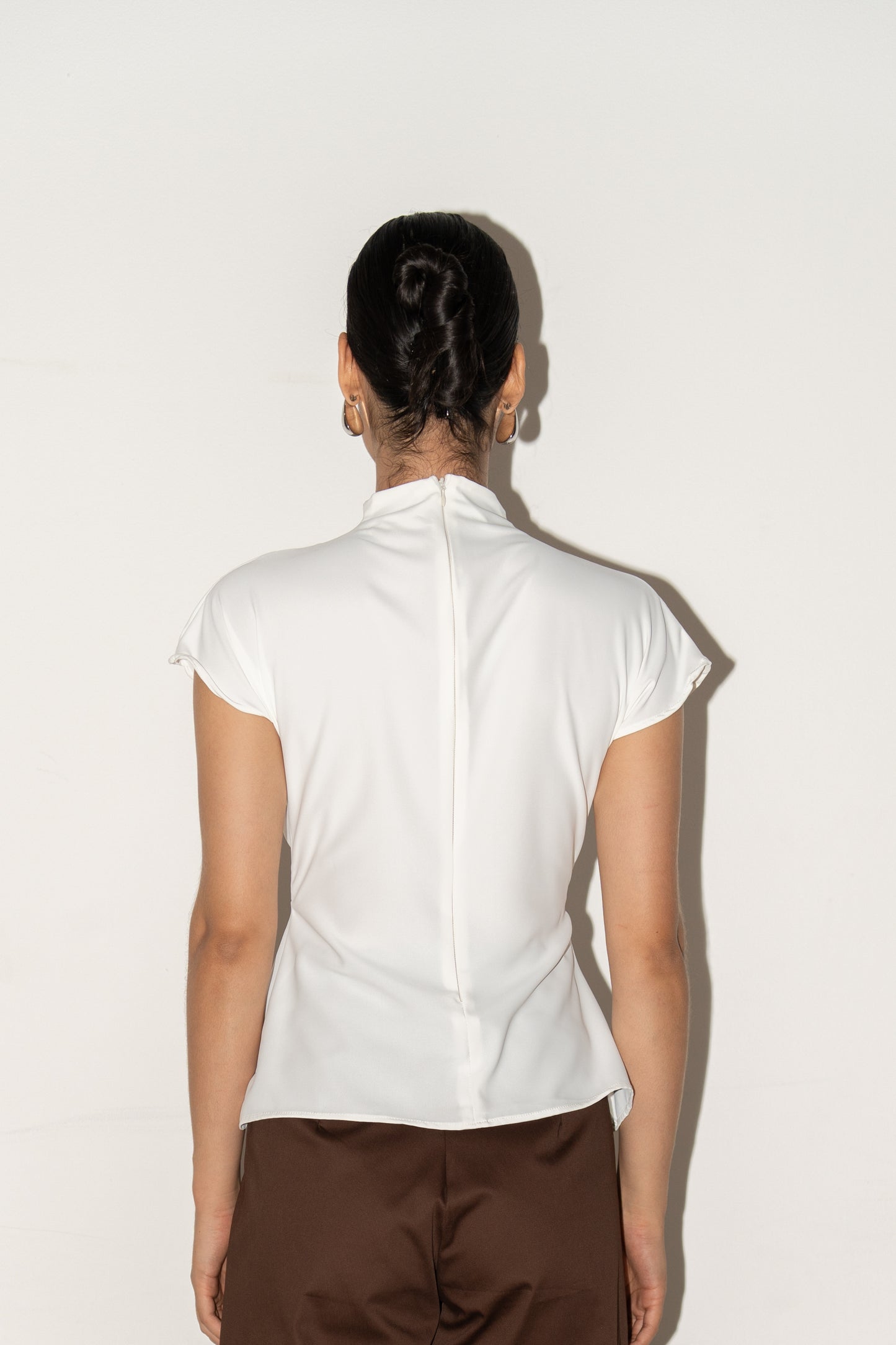 Blusa alborada blanca