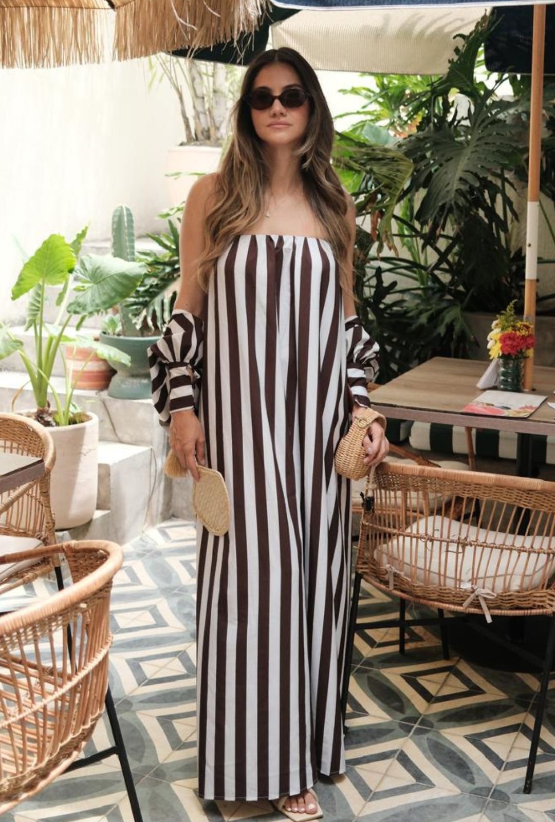 Vestido trasluz