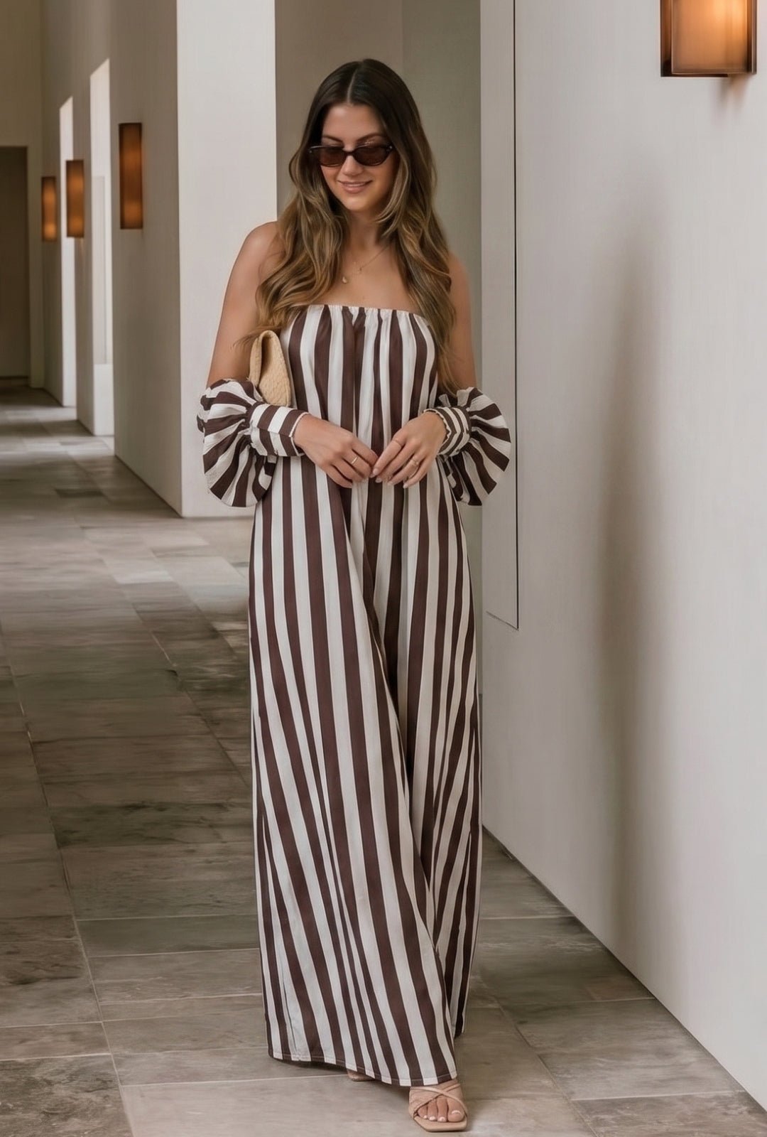 Vestido trasluz