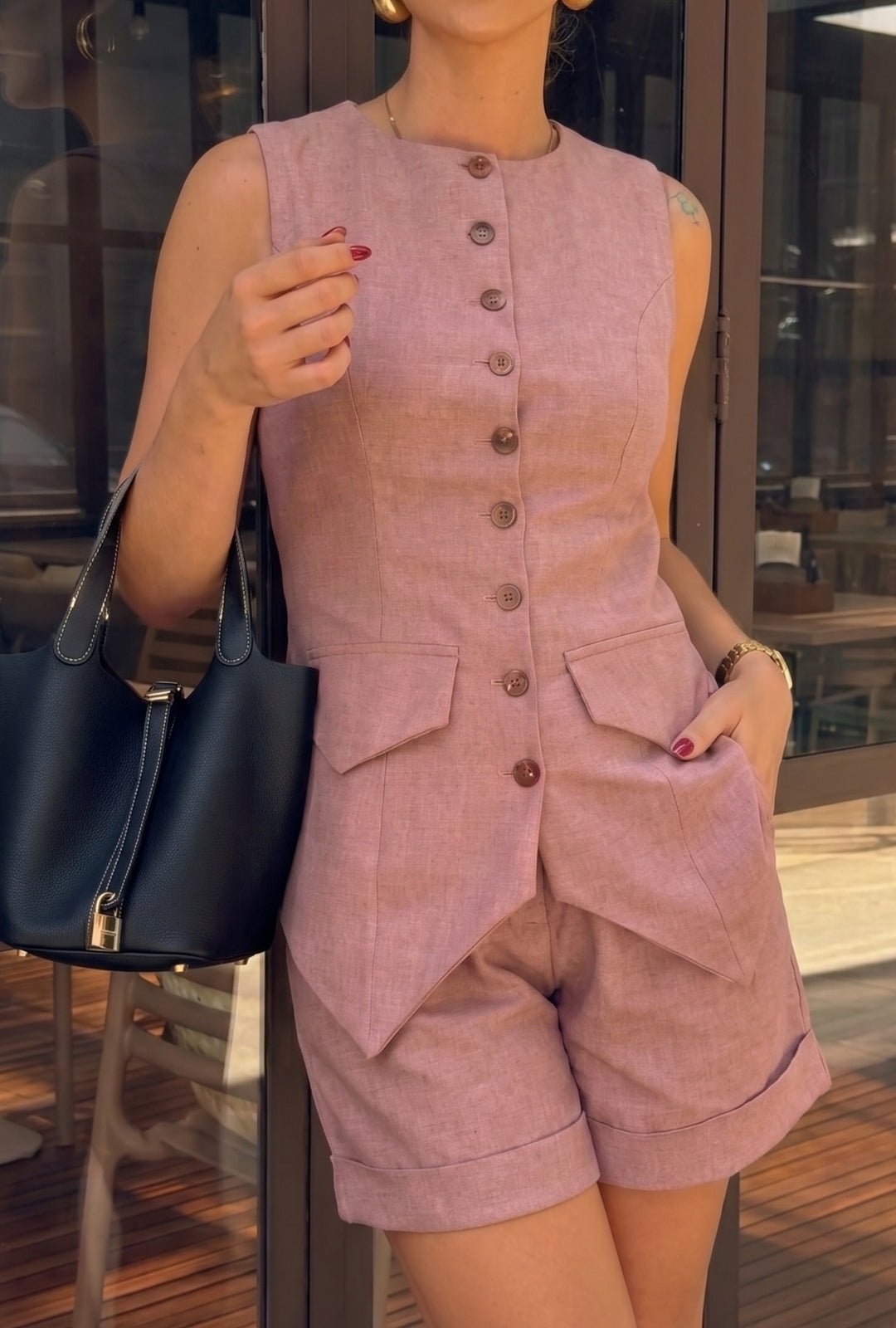 Set fragmento rosa