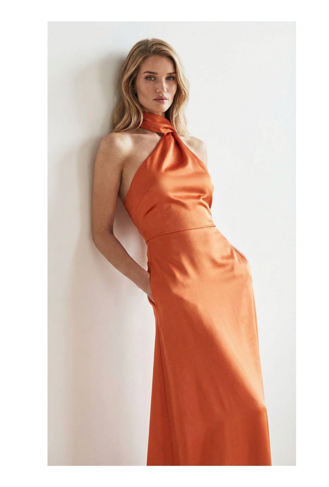Vestido Bruma naranja