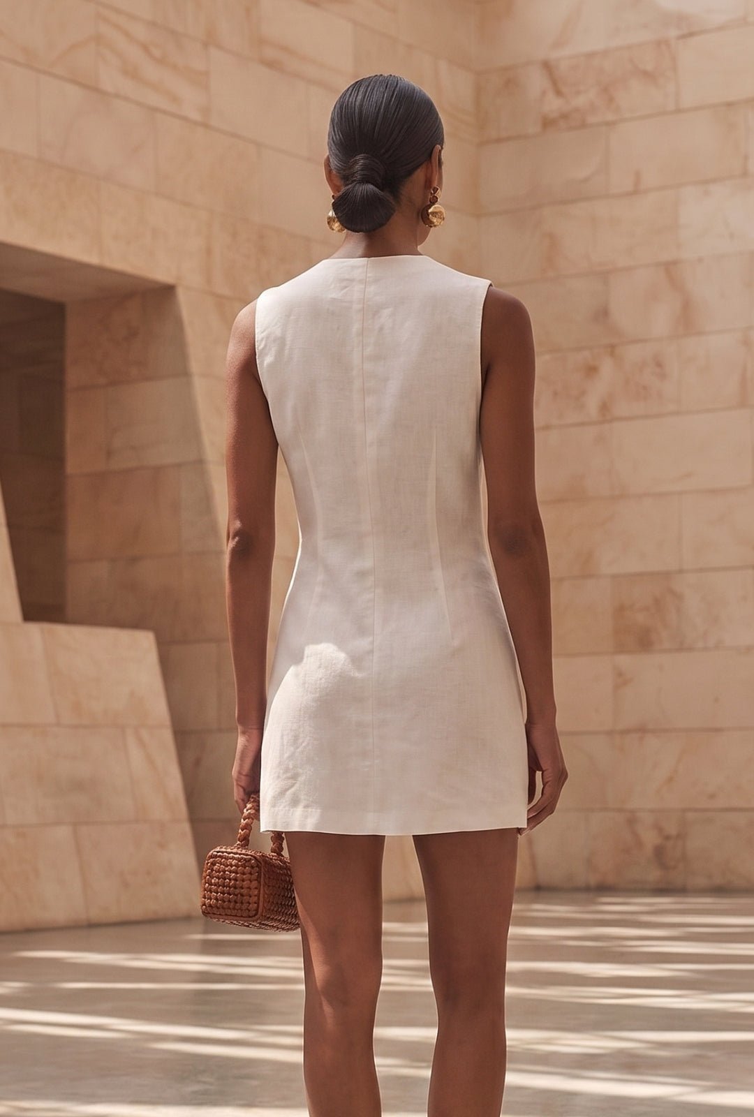 Vestido Halo blanco