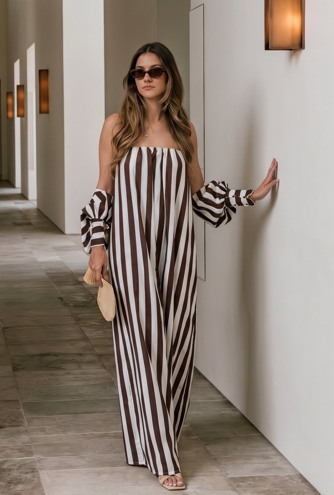 Vestido trasluz