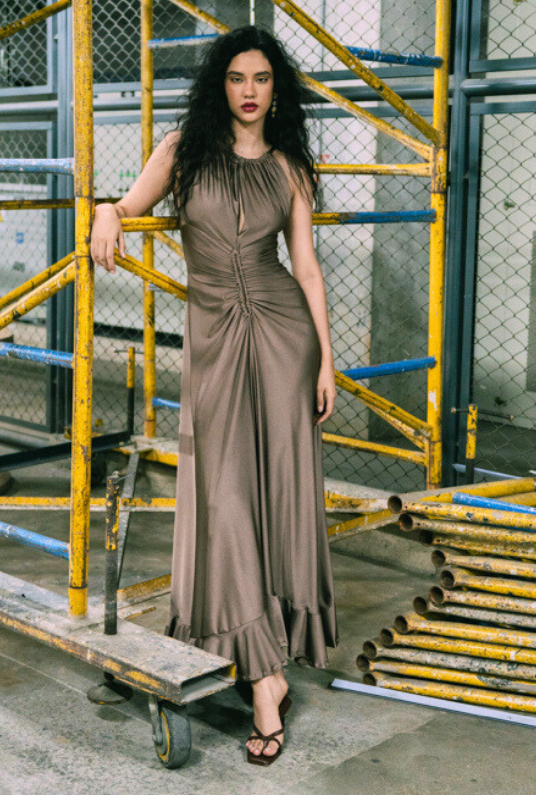 Vestido cobalto cocoa