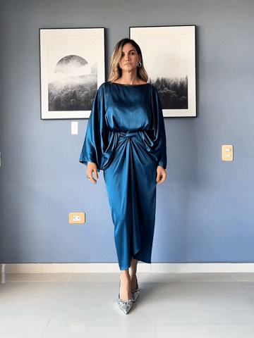 Set Amapola 8 en 1 azul electrico