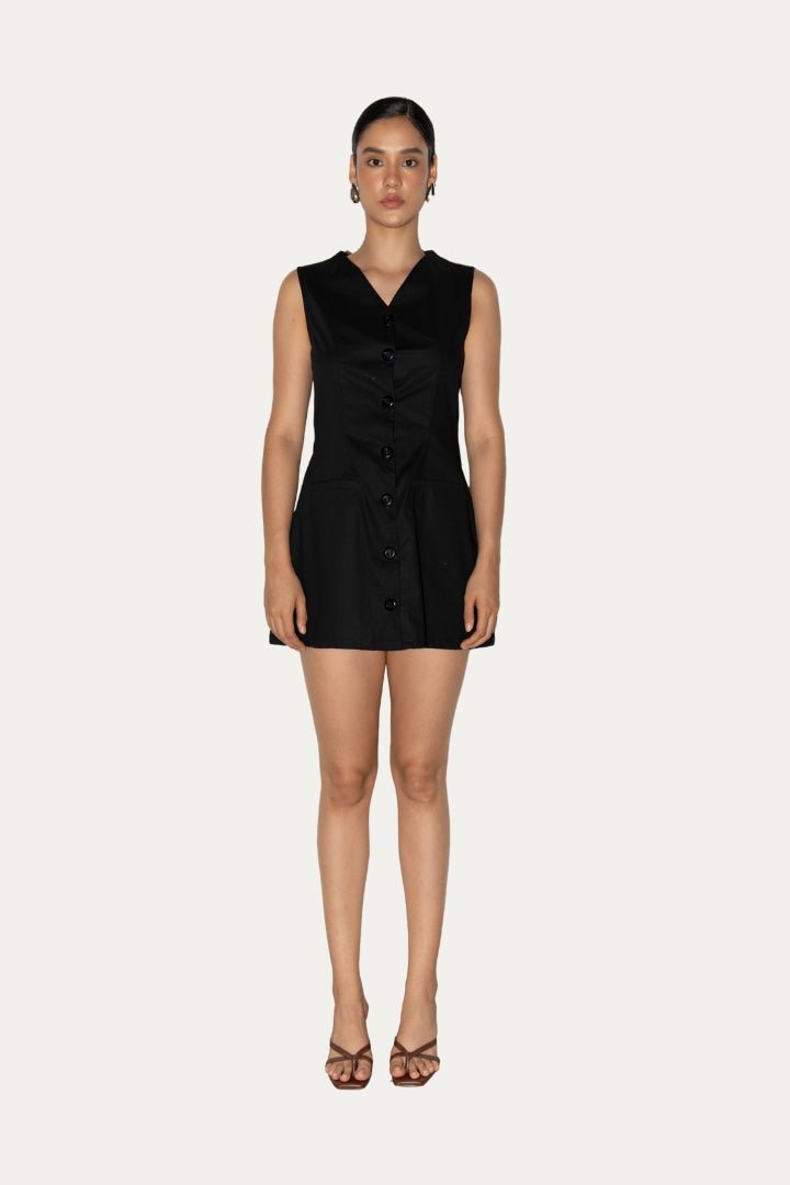 Vestido Halo negro