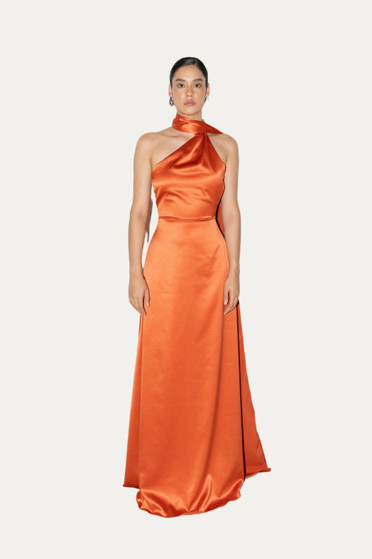 Vestido Bruma naranja