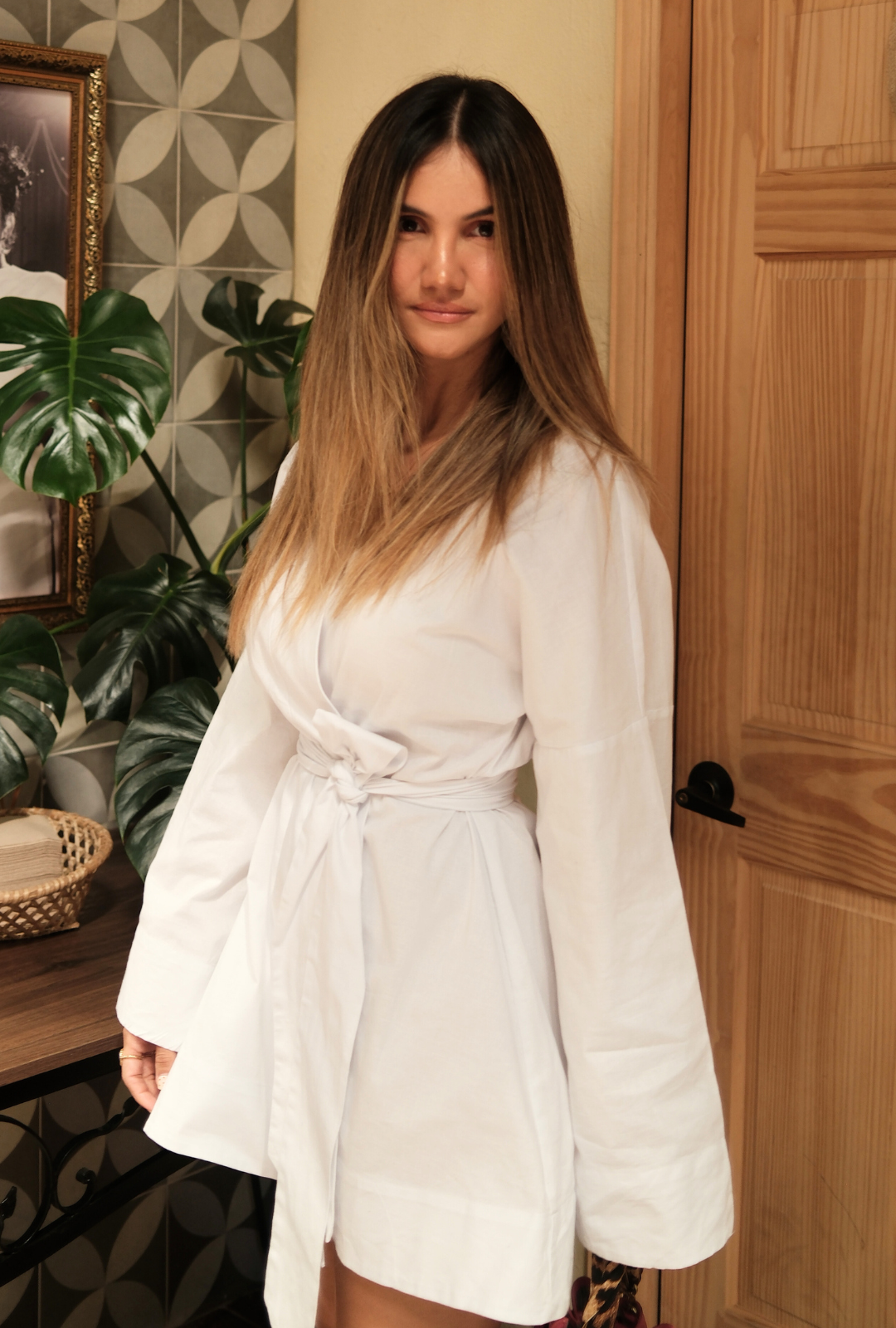 Vestido Sombra blanco