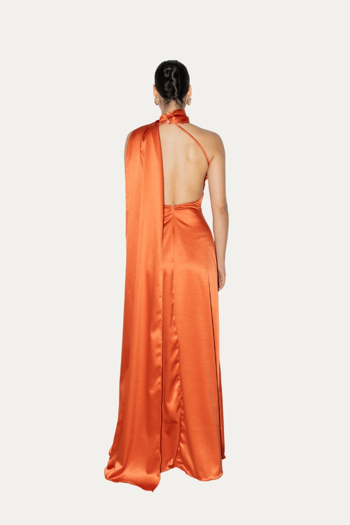 Vestido Bruma naranja