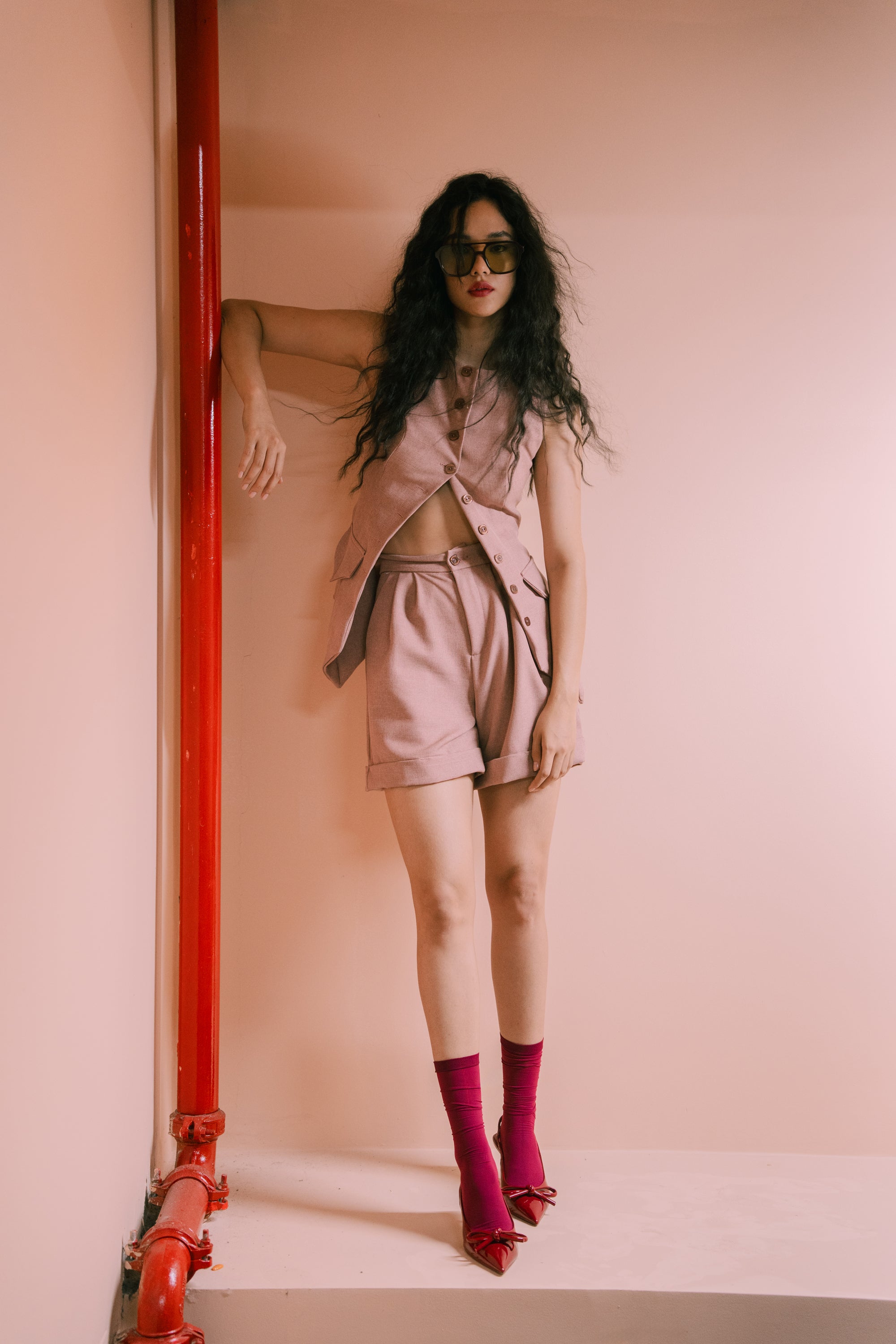 Set fragmento rosa