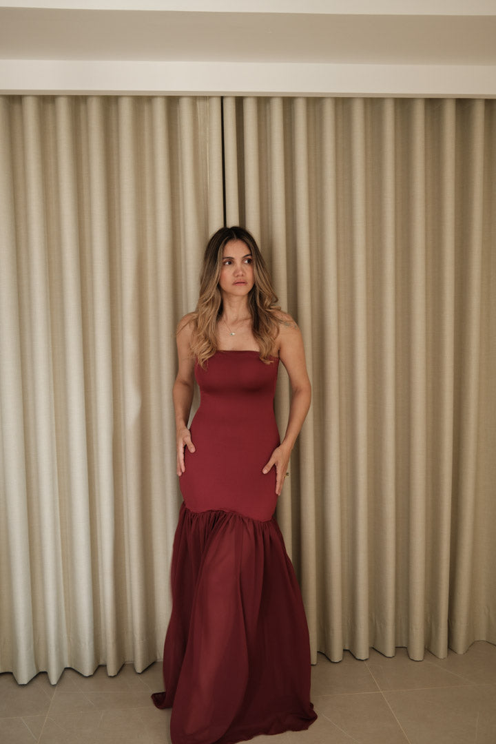 Vestido tulipán