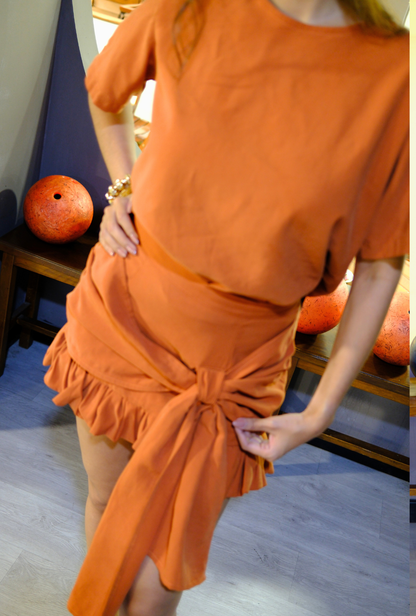 Set contraste naranja