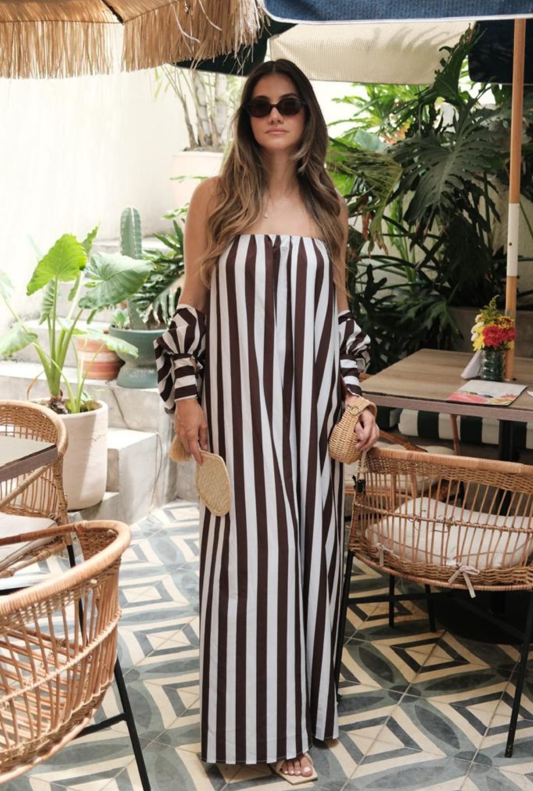 Vestido trasluz
