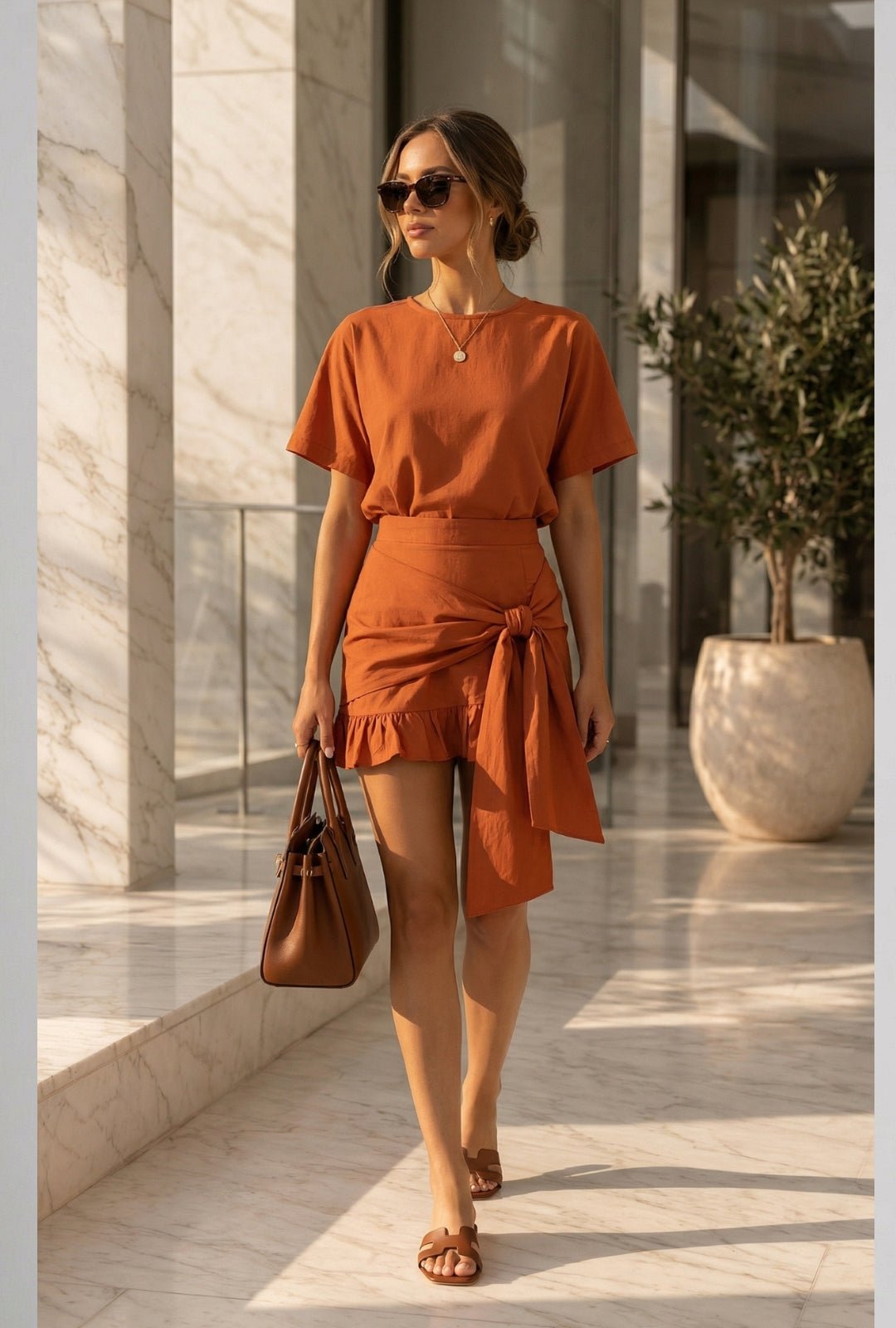Set contraste naranja