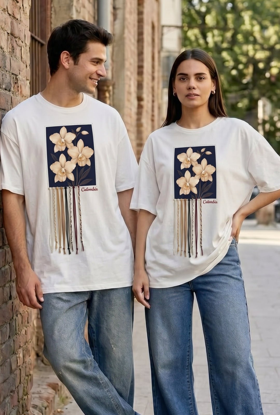Camiseta retrato colombiano