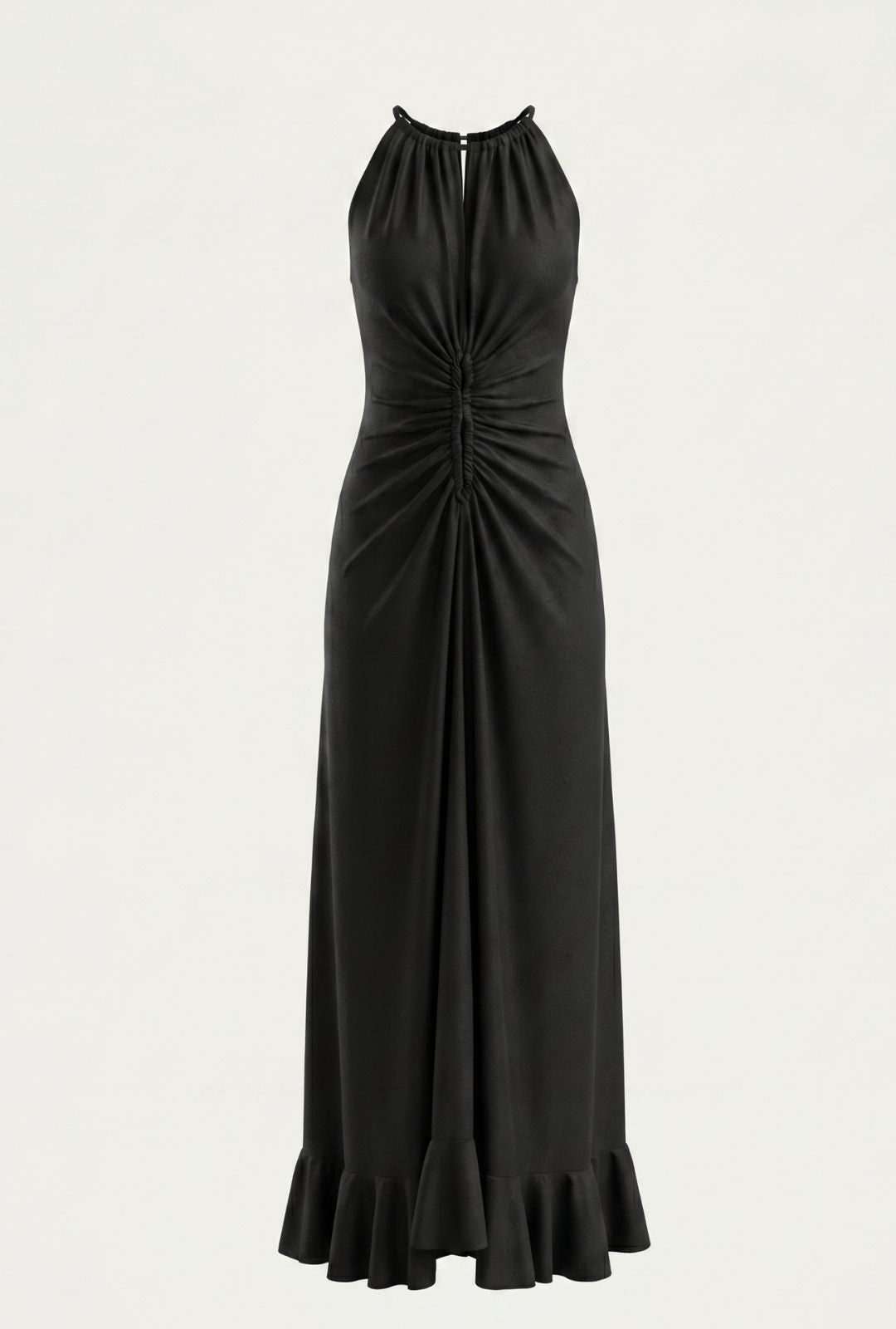 Vestido cobalto negro