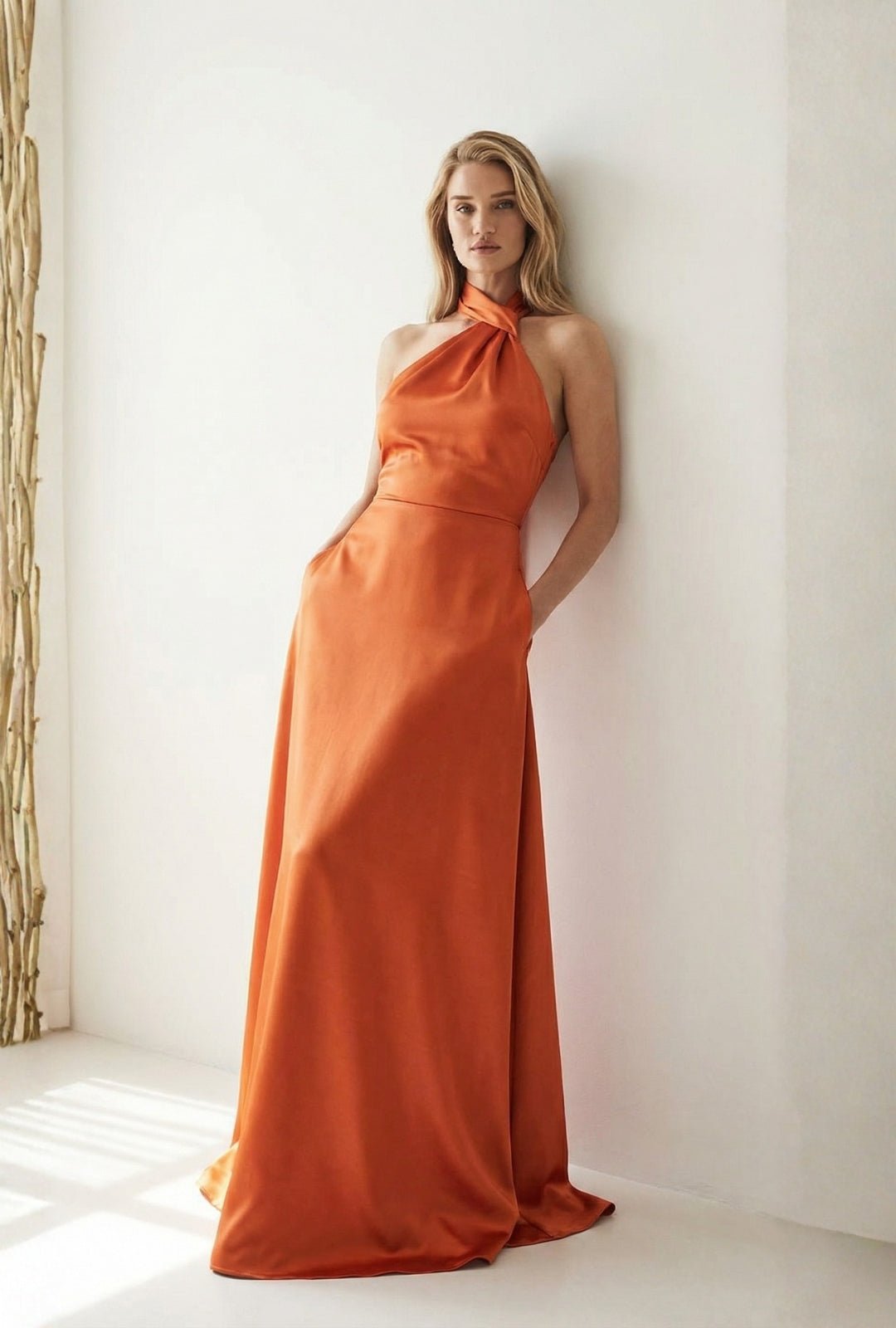 Vestido Bruma naranja