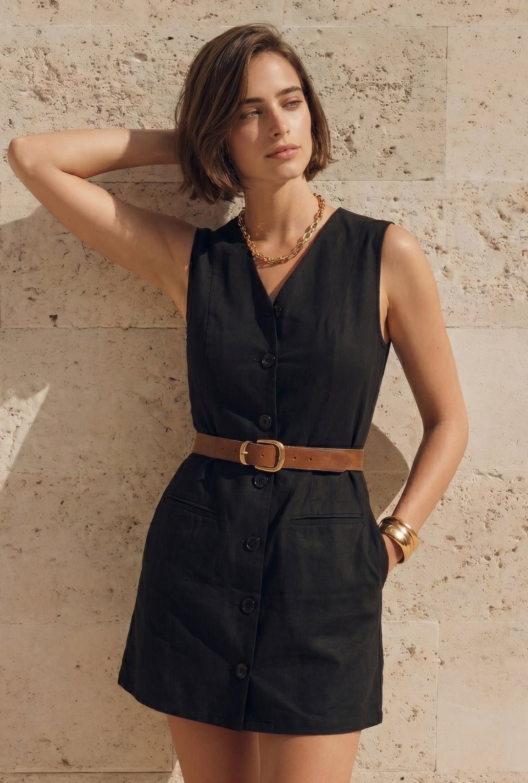 Vestido Halo negro