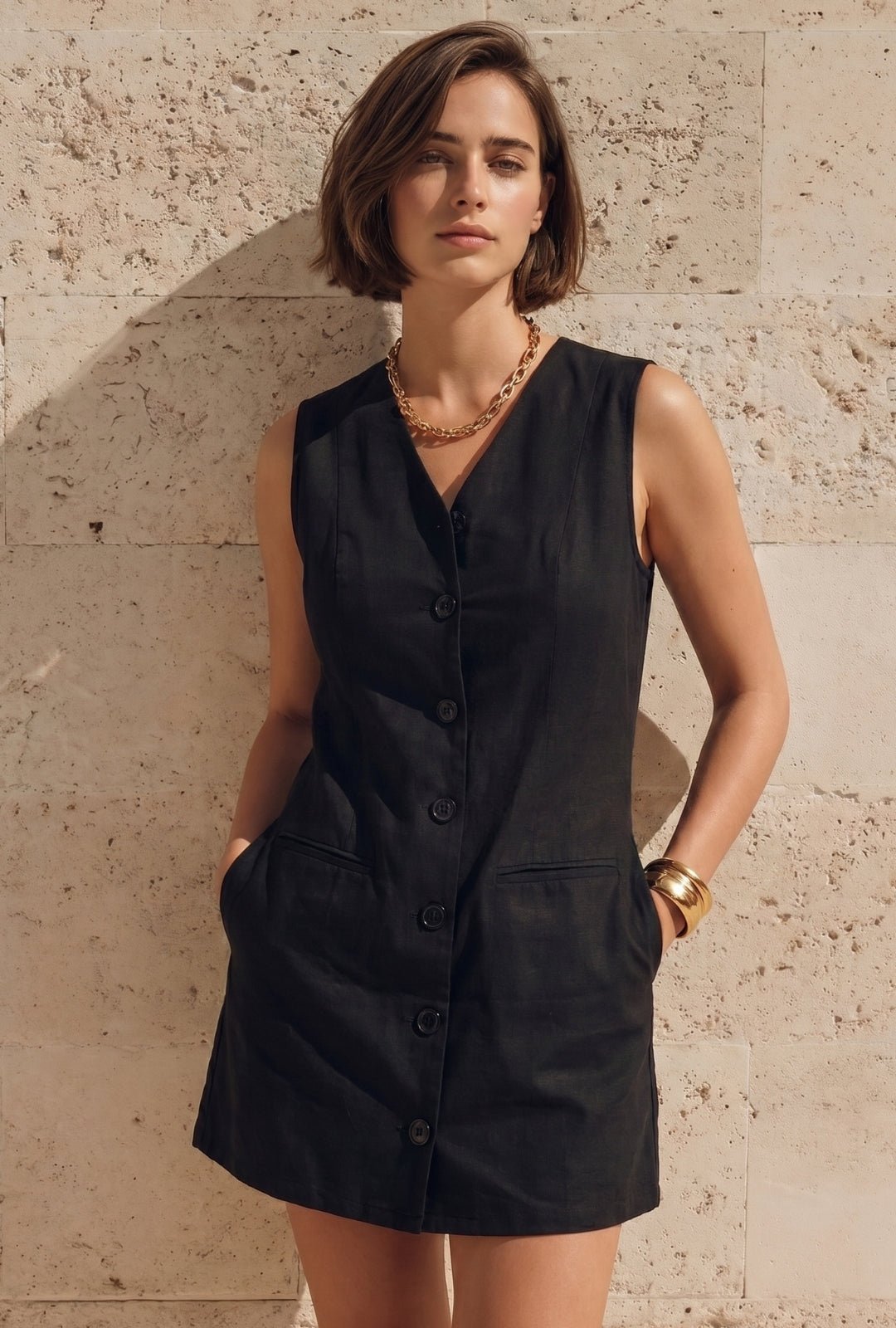 Vestido Halo negro
