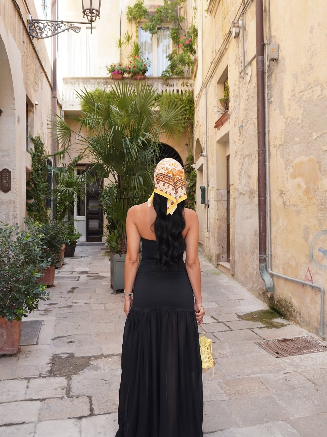 Vestido tulipán negro