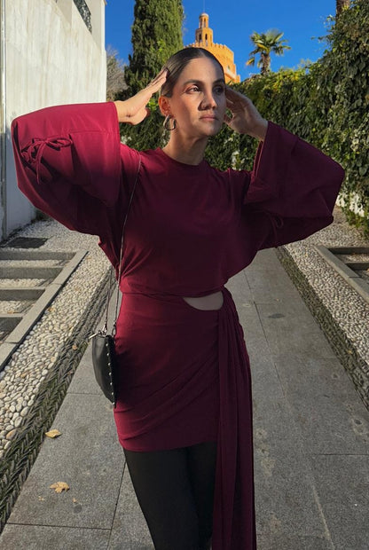 Vestido Malva