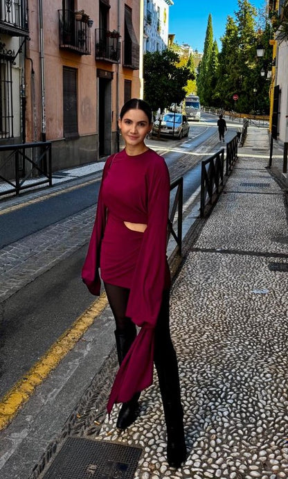 Vestido Malva