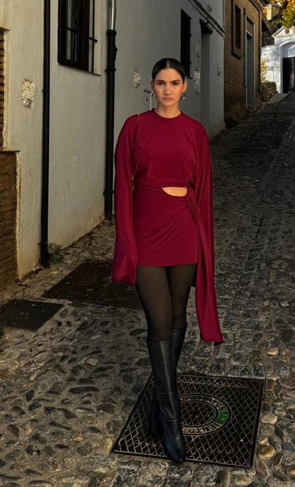Vestido Malva