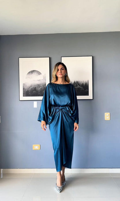 Set Amapola 8 en 1 azul electrico