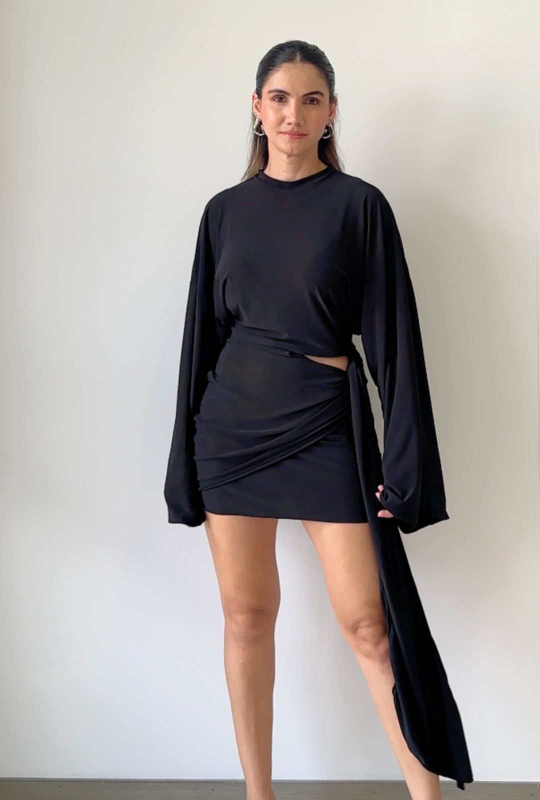 Vestido Malva negro