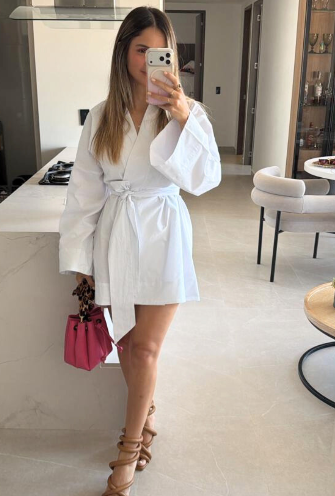 Vestido Sombra blanco