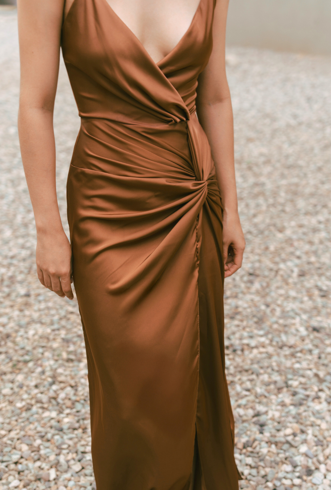 Vestido inversa cocoa